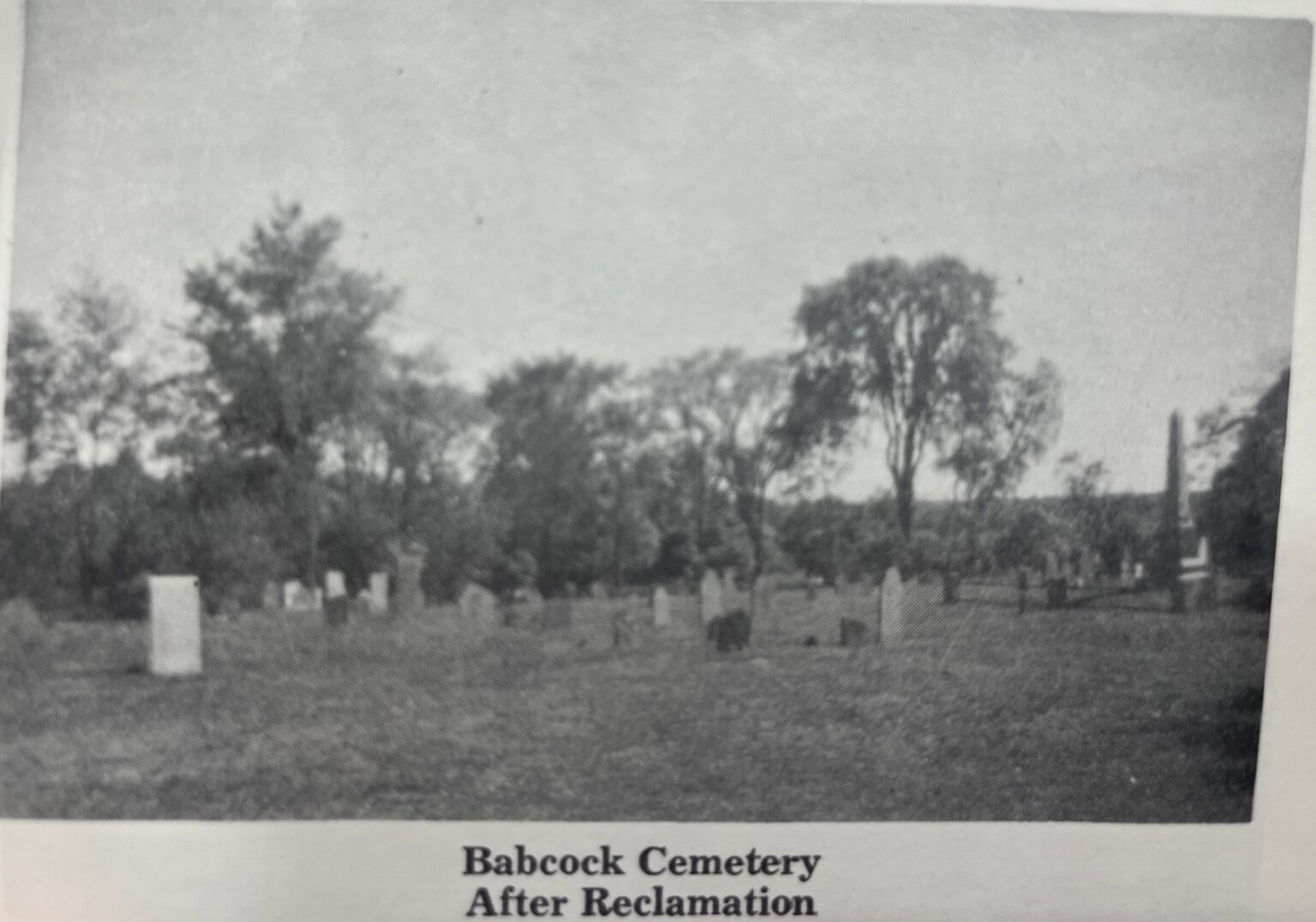 Ashford Cemeteries - Ashford Historical Society